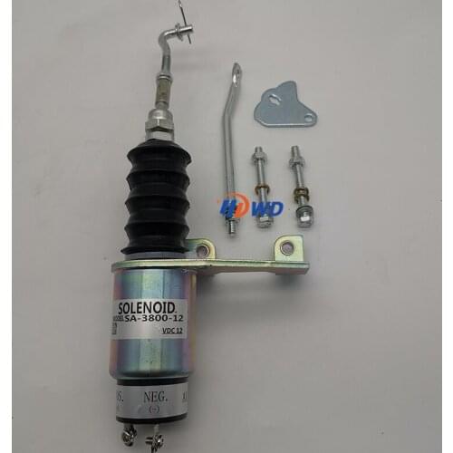 SA-3800-12 1751-12RU1B2S1 12V Fuel Stop Flameout Solenoid with Kits for Deutz Bosch