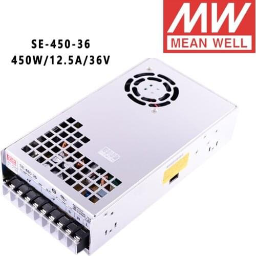 SE-450-36 Mean Well 450W/12.5A/36V DC Single Output Power Supply meanwell online store