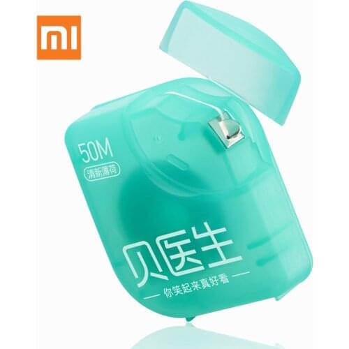 Xiaomi Mijia Doctor Bay Dental Foss Portable Picks Teeth Toothpicks Stick Oral Care Design 50m/box for Men Women Family