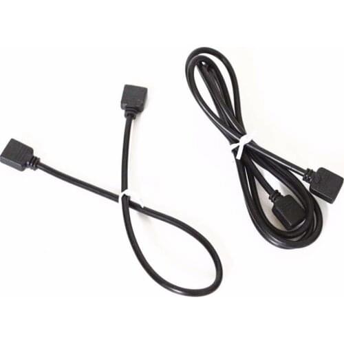 4 PIN RGB led connector Extension Cable cord Wire LED Connector 1M 2M 2.5M 3M 5M 30cm 50cm for SMD 5050 3528 RGB LED Strip light