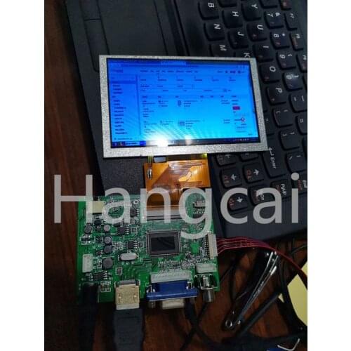 5 inch 800*480 LCD display screen Monitor EJ050NA-01G Car reversing projector Driver Board HDMI VGA for Raspberry Pi