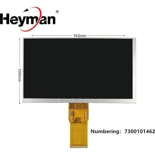 Heyman 7 inch 1024*600 50 pin 7300101462 E242868 LCD display screen replacement