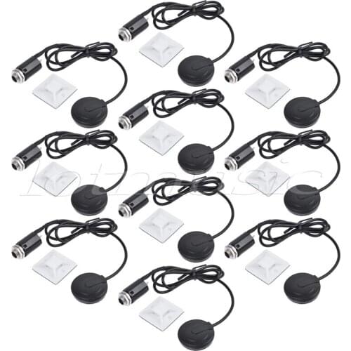 Acoustic Guitar Pickup Piezo Transducer Jack For Guitar Violin Ukulele Mandolin Parts 10 Pcs