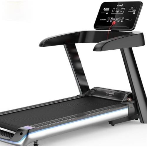 New Indoor Home Gym Treadmill Running Machine Monofunction Foldable Mute Gym Wide Screen Fitness Equipment Electric Treadmill