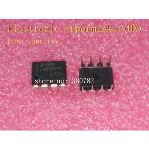 Free Shipping 10pcs/lots PIC12F683-I/P PIC12F683 DIP-8 New original IC In stock