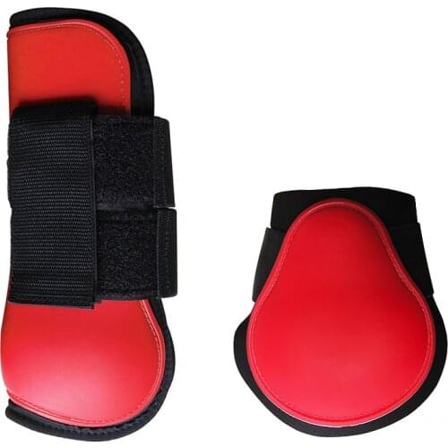 Free shipping horse fetlock boot, horse tendon boots,veclo closure.(BAC7039&7040)