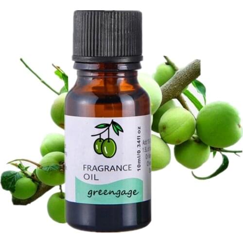 10ml Fruits Fragrance Oil for Aroma Perfume Soap Making Candles Air Fresh Nectarine Areca Nut Orange Litchi Greengage Starfruit