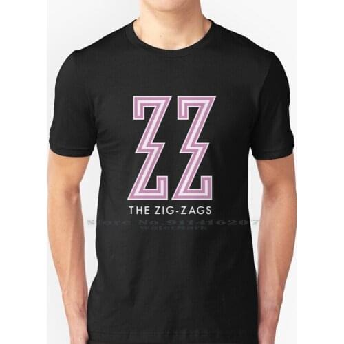 The Zig - Zags T Shirt 100% Pure Cotton Wes Anderson Zig Zags Grand Budapest Hotel Bill Murray Zubrowka Life Aquatic