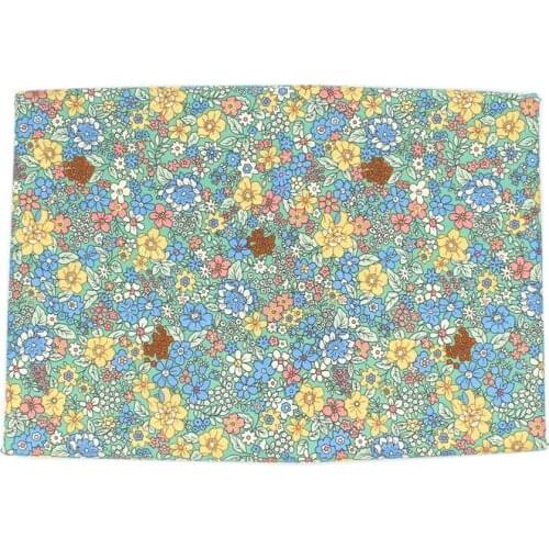 50x145cm Spring Summer Cotton Poplin Sewing Fabric Making Womens Wear Dress Children Clothing Home Clothes Cloth