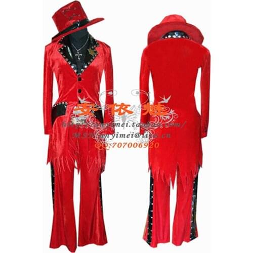 Japan Gazette Ruki Cockroach Visual J-rock Cosplay Costume Tailor-made[G196]