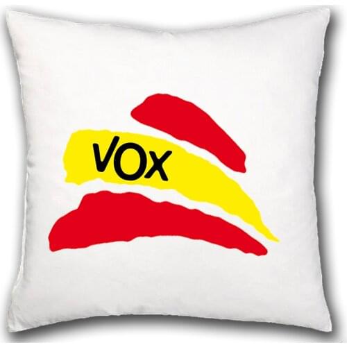 MERCHANDMANIA cushion LOGO party VOX flag Spain home comodo sillon sofa dakimakura soft custom gift offer