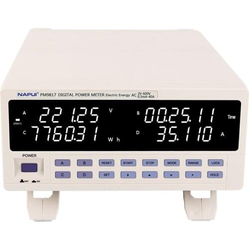 NAPUI PM9817 RS232 RS485 Voltage Current Electric Energy Digital Smart Power Meter