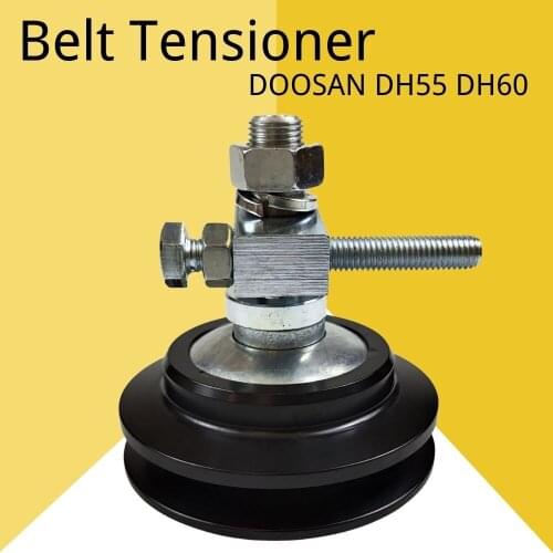 Air Conditioner Belt Tensioner Pulley For Daewoo and Doosan DH55 60-7 Excavator