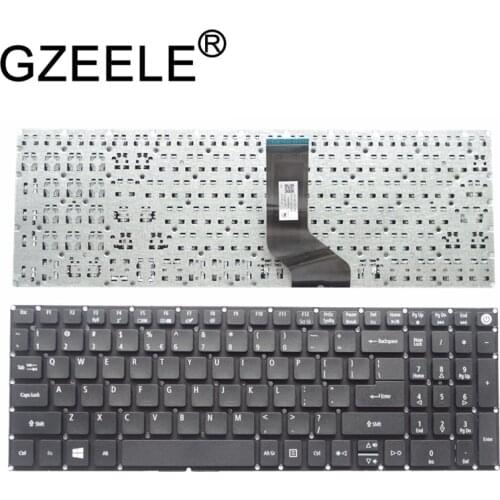 GZEELE New for Acer Aspire E15 E5-573G E5-573T E5-574G E5-574 E5-575G E5-573TG Keyboard English US version without frame