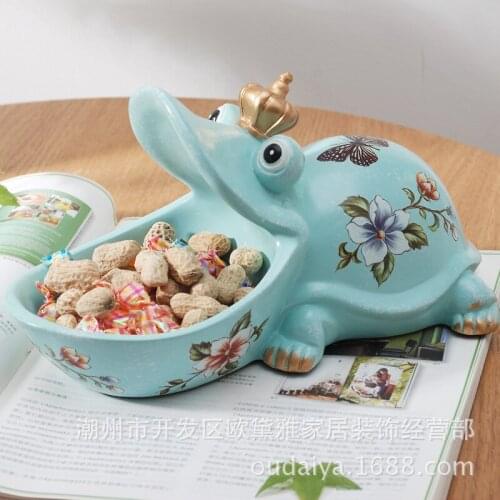 Nordic house decoration sundry key storage decoration move house gift luxury animal decoration