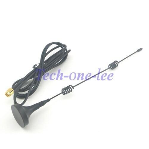 5 piece/lot 2.4G Antenna 3.5dbi Cable SMA Male Plug Magnetic 1.5M Cable Wireless Module