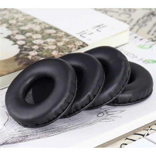 For MDR-ZX330BT/220BT Headphones Accessories 2pcs/set Leather Earphones Cushion Sleeves Replacement Earmuffs Headphones Cover