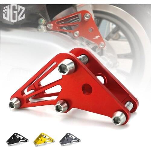 Motorcycle CNC Aluminum Passenger Rear Seat Lower Bracket 1.5CM Shock Absorber for VESPA Sprint Primavera 150 2017 - 2019 2020