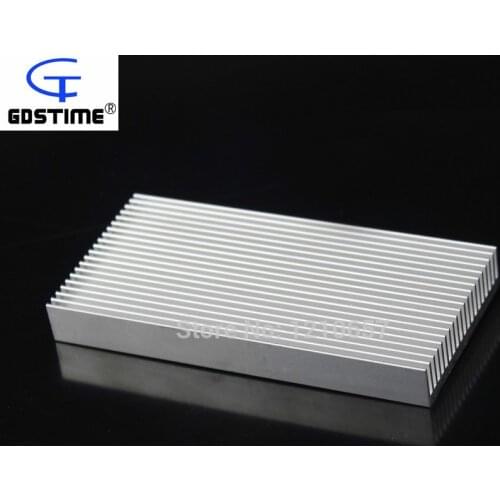5PCS lot Gdstime Aluminium Radiator Heatsink Heat Sink 100mm x 48mm x 11mm