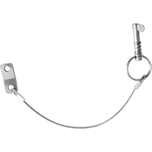Quick Release Pin, Boat Bimini Top Pin, Stainless Steel with Lanyard, Spring Loaded