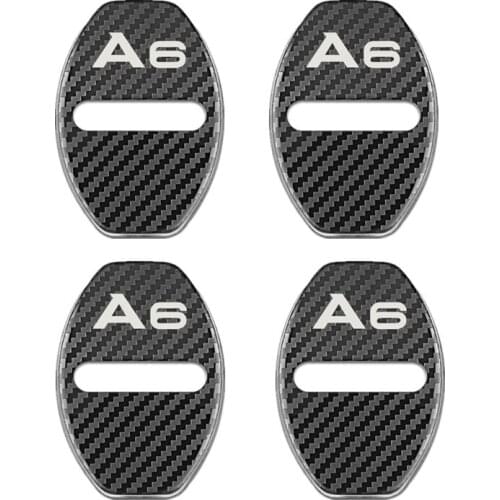 Door Lock Decoration rust protection Stainless Steel Cover case for Audi A6 c6 c5 c7 4f accessories Car Styling