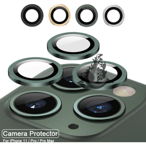 Camera Protector for IPhone 11/12 Pro Max Tempered Glass on IPhone 11 12 Mini pro Protective Glass Color Camera Protector Lens