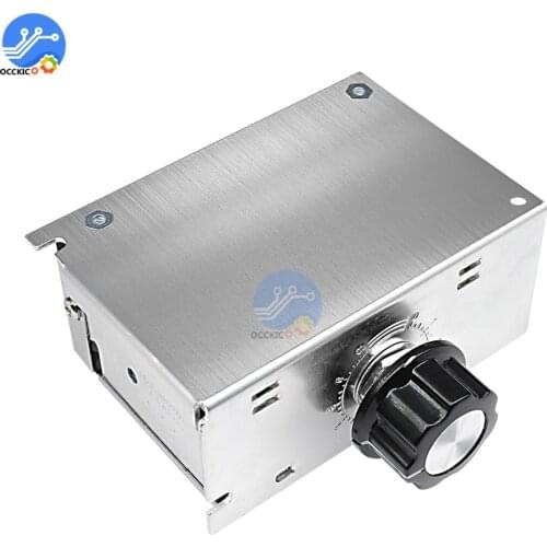 4000W SCR Motor Speed Controller Module Voltage Regulator Temperature Dimmer for Electric Furnace Water Heater LED Light AC 220V