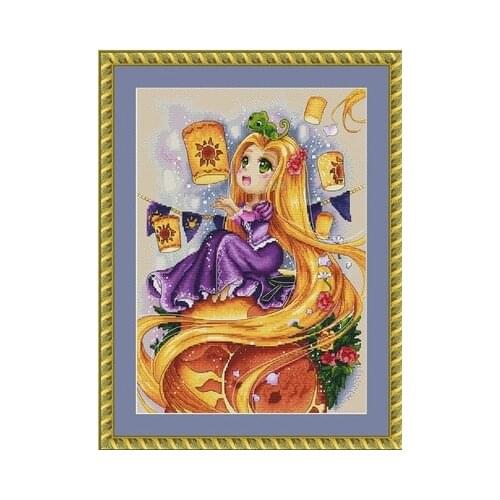 25 MD653 Angel_new_dawn Counted Cross Stitch 11CT 14CT 18CT DIY Cross Stitch Kits Embroidery Needlework Sets