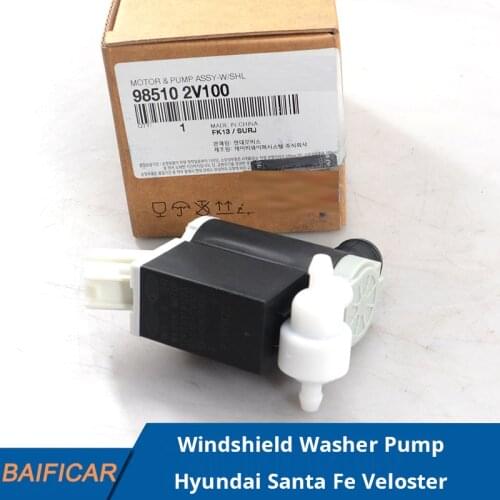 Baificar Brand New Genuine Windshield Washer Motor / Pump 98510-2V100 For Hyundai Santa Fe Veloster