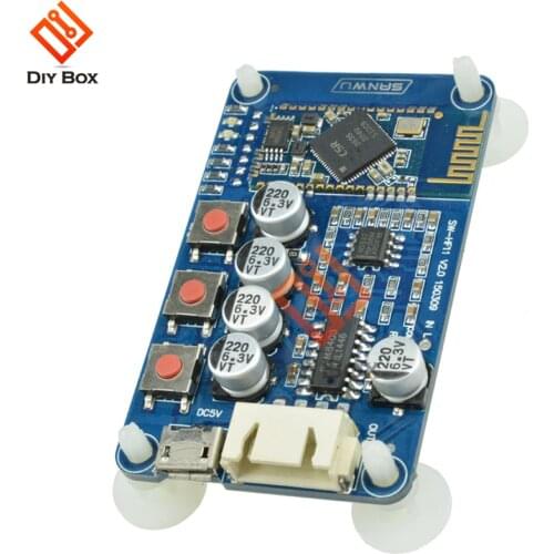 Bluetooth amplifier board player module speaker 4.0 HF11 Digital Audio Receiver Board 5V Mini USB PAM8403 placa amplificador