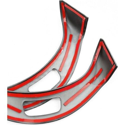 GLC X253 2015-2020 Armrest Box For Mercedes Benz C Class W205 Button Frame Carbon Fiber Black Trim Accessories