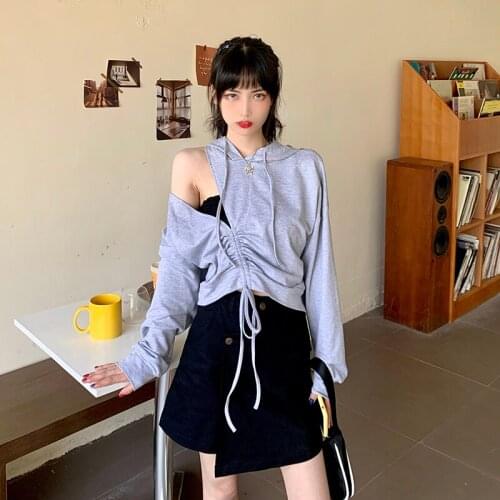 Casual loose tie T-shirt