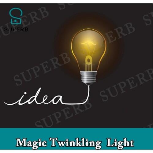 Superb escape room props puzzle light find out password in magic twinkling light flashing light find out clues in light bulb