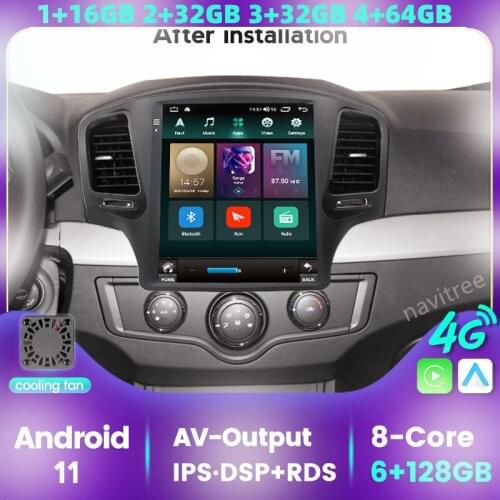 RDS 6GB+128GB IPS GPS Navigation For Roewe 350 2010 2011 2012-2016 Car Radio Reproductor Multimedia Player BT 5.0 WIFI Carplay