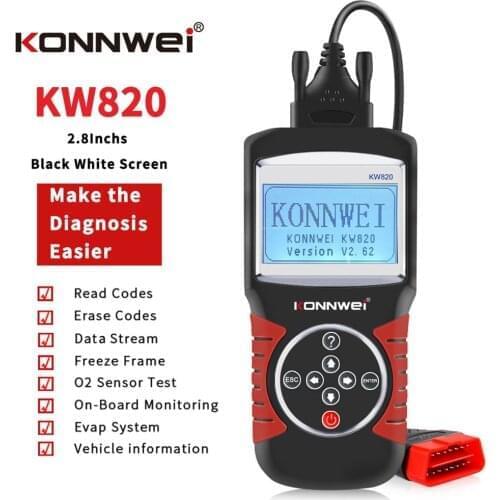 OBD2 Scanner Automotive Engine Fault Code Reader Diagnostic Car Scan Tool for Check Engine Light