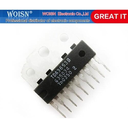 1pcs/lot TDA3653B TDA3653 ZIP-9 In Stock