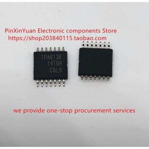5PCS/LOT TPA6138A2PWR linear audio amplifier chip IC patch 14TSSOP New original