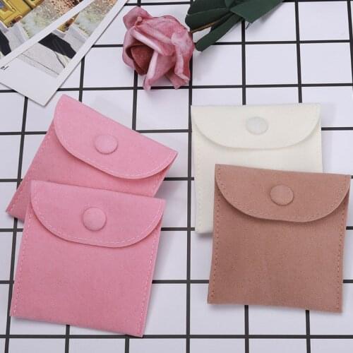 500pcs/lot Wholesale custom jewelry pouches velvet jewelry pouches