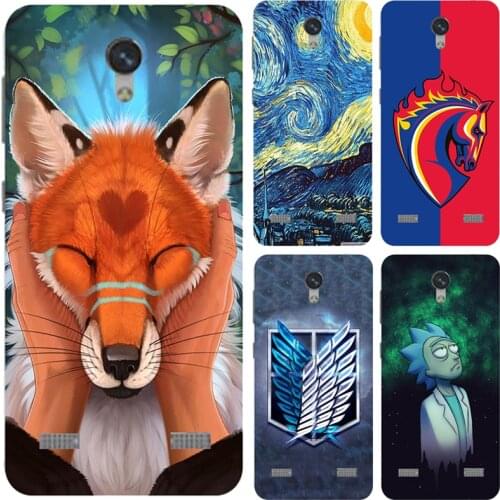 Case For ZTE Blade A520 A 520 5.0 inch Cute Animal Scenery Printing Patterned For ZTE Blade BA520 BA 520 Case Phone Back Cover