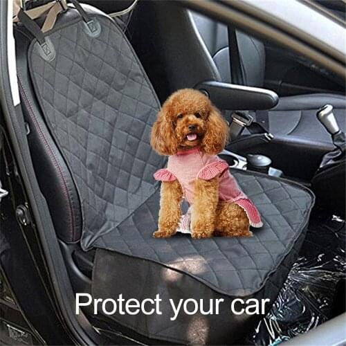Single Seat Cover Car Side Seat Waterproof Pad Fold Thick Mat Travel Driving Seat Cover Pet Supply Dog Car Seat Protect Mat
