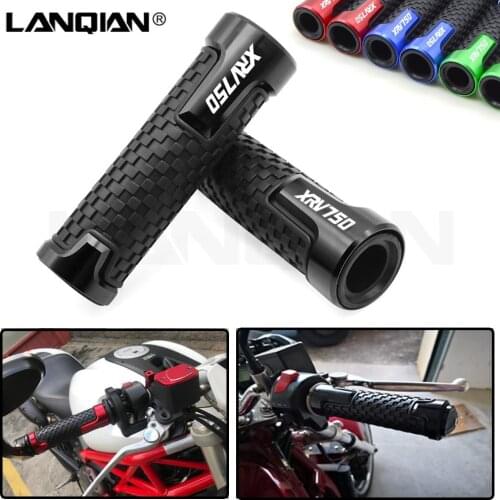 For Honda XRV750 7/8 22MM Motorcycle Handlebar Grips Hand Bar Grips XRV 750 XRV750 L-Y AFRICA TWIN 1990-2003 CNC Accessories