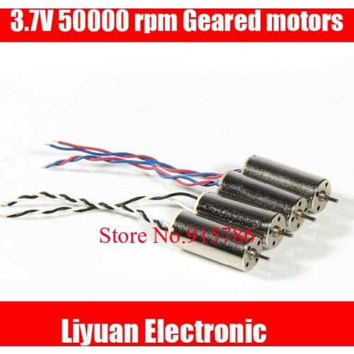 1 pairs X4 H107D / 107C aircraft axis motor / 820 coreless motor /3.7V 50000 rpm Geared motors