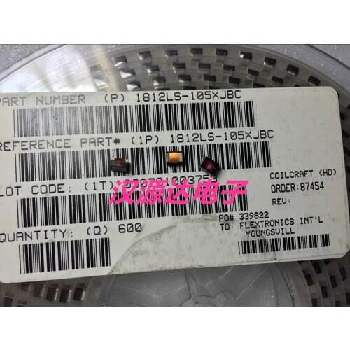 1812LS-105XJBC 1000UH 1MH 50MA 1812 INDUCTOR
