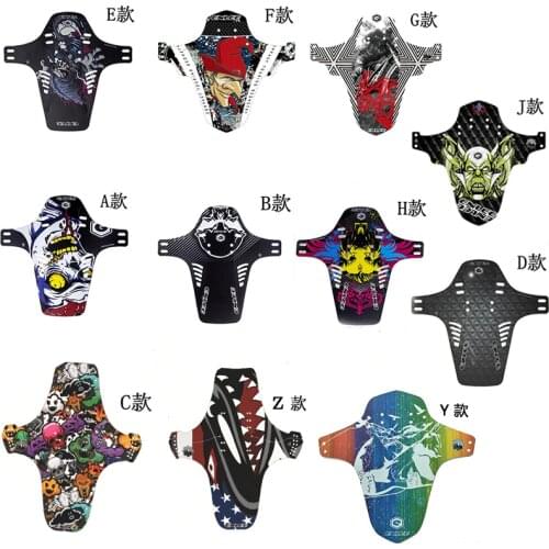 ENLEE 1pcs Mountain Bike Fender MTB Bicycle Front Rear Mudguard AM Enduro DH Cycling 26 27.5 29 Bike Fenders Bicycle Accessories