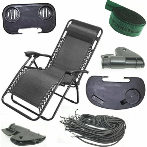Zero gravity outdoor portable foldable reclining lounge camping beach chair Part
