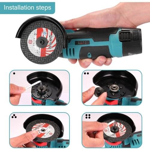 Flat Flap Discs 75mm 10mm Bore Grinding Disc 80 Grit Grinding Wheels Blades Wood Cutting For Angle Grinder