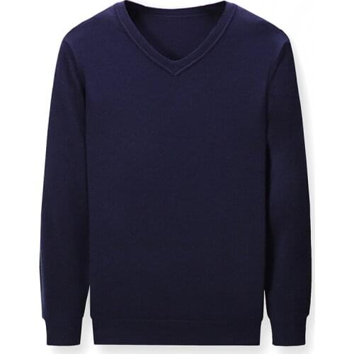 UCAK Brand Autumn Winter Casual Sweaters Men Clothes Streetwear Fashion O-Neck Solid Color Sweater Pullover Homme Clothing U1140