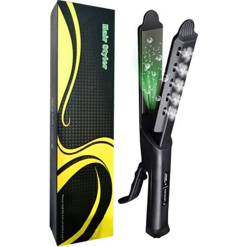 X-shaped Scissors Type Splint Straightener Wand Hair Hot Comb Bangs Hairdressing Tools Straight Clip Hair Straightener Flat Iron