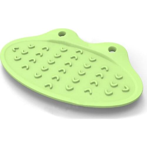 1PC Silicone Flexible Heat Insulation Ironing Board Pad Heat-resistant Dotted Bubbled Portable Iron Rest Pads