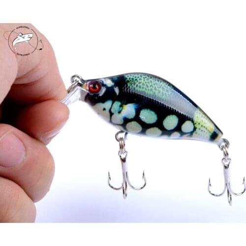1Pcs 3D Eyes Shade Lures Fishing Hard Baits 6.5cm/8.6g Sea Fishing Artificial Isca Fish Pesca Tools Wobblers For Fishing